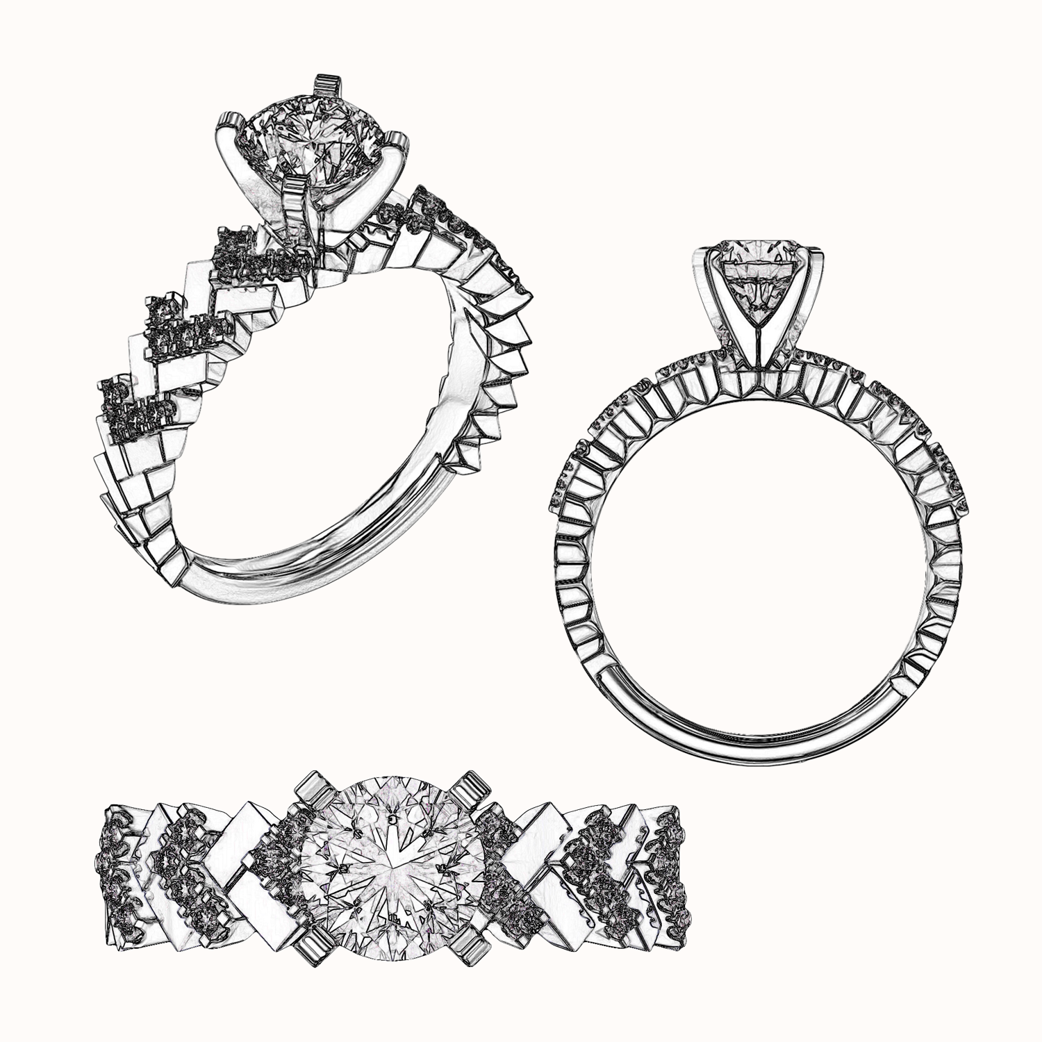 Jewelry Concept Drawing & Design